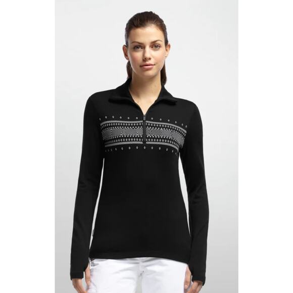 Icebreaker Merino 260 Tech Long-Sleeve‎ Half-Zip Base Layer Top Size Medium - Picture 1 of 11